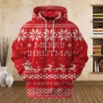 Funny Santa Claus Graphic Pullovers Sweatshirts 3D Prints Men's Fall Christmas Hoodie - Image 5