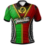 Hawaiian 3d Print Vanuatu Polo Shirt Men Summer Polynesian Pattern Short