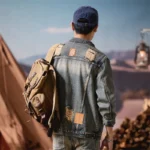 Men's Casual Denim Jacket Vintage Workwear Collared American - Image 2