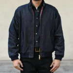 Mens Jacket vintage golf Jacket Denim Jacket for Man