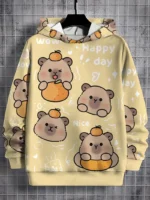 3D Print Cute Capybara All Seasons Men Women Casual - Image 3