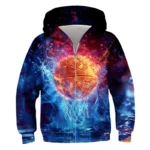 Animal Wolf Graphic Hoodies For Men High-Quality Pullover Autumn - Image 6