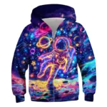 Animal Wolf Graphic Hoodies For Men High-Quality Pullover Autumn - Image 4