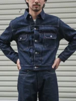 Pop Rugged Bronson 1952 Blanket Lined Type 2 Selvedge Denim Jacket - Image 4