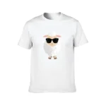 Cool Sheep T-Shirt black cotton t-shirt plain for man - Image 2
