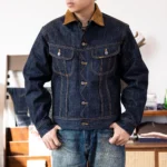 Big Size 18oz High Quality Cotton Denim Jacket Casual Stylish