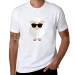 Cool Sheep T-Shirt black cotton t-shirt plain for man