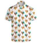 3d Printed Cat Dinosaur Polo Shirt Men Summer Animal Chicken - Image 3