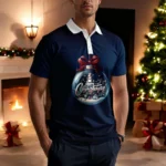 2026 New Christmas themed Polo shirt Clothing Unisex Christmas - Image 5