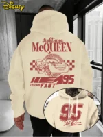 Disney cars Lightning McQueen Men's Hoodie Autumn Winter - Image 5