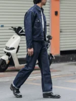 Pop Rugged Bronson 1952 Blanket Lined Type 2 Selvedge Denim Jacket - Image 6