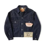 Pop Rugged Bronson 1952 Blanket Lined Type 2 Selvedge Denim Jacket - Image 5