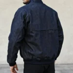 Mens Jacket vintage golf Jacket Denim Jacket for Man - Image 4