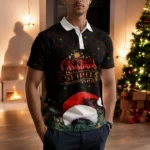 2026 New Christmas themed Polo shirt Clothing Unisex Christmas - Image 4