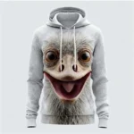 Animals Alpaca Fox Dog Men Hoodies 3D Graphic Printed Hoodies Pullover Tops - Image 3